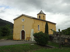 Ancienne église paroissiale de Vilhosc.