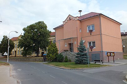 Čelechovice na Hané : la mairie.