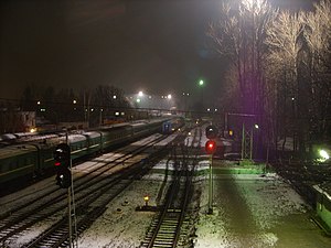 Чётная горловина ст. Псков-Пассажирский