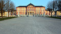 Vue du corps de logis du château de Bruchsal