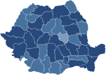 2007 Romanian electoral system referendum.svg