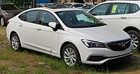 Front view (sedan, first facelift)