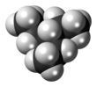 Spacefill model of 3-ethylpentane