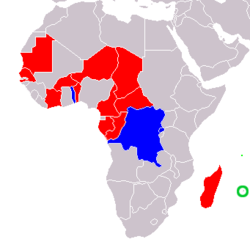      Zakladatelské státy      Státy, které se připojily v roce 1965      Státy, které se připojily v roce 1970