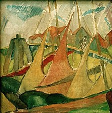 Red and Yellow Sails (c.1922)