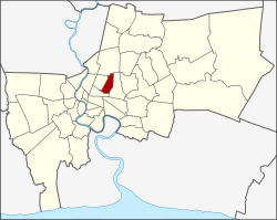 District location in بینکاک