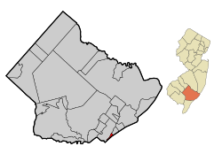 Map of Longport in Atlantic County