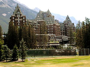 The Fairmont Banff Springs Hotel in Canada