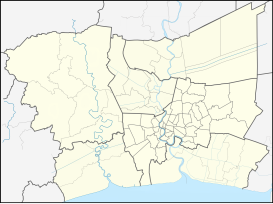 Mappa di localizzazione: Regione metropolitana di Bangkok