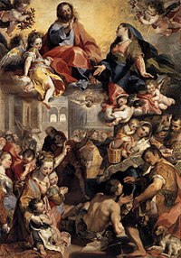 Madonna del Popolo (Madonna of the people) by Federico Barocci, 1579 Barocci - Madonna del Popolo.jpg