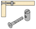 Sketch of use in wood construction