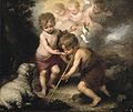 „Kūdikis Kristus, girdantis Šv. Joną Krikštytoją“ (apie 1670, Prado muziejus, Madridas)