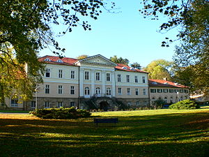 Schloss Beberbeck, Frontansicht