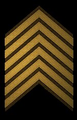 Chevron de front