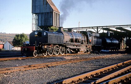 Class GF no. 2401, here named Cathy, at Grahamstown depot, c. 1991