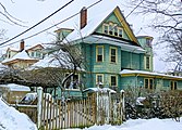 Richmond Hill Historic District Corner Turret home