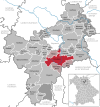 Lage der Gemeinde Creußen im Landkreis Bayreuth