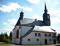 Kirche St. Michael mit Ausstattung, Kirchhof und Einfriedung