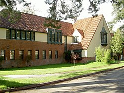 Photo of the building housing the school's Boys Division