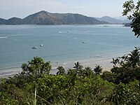 Het strand Praia da Enseada