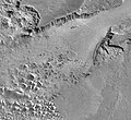 Porzione di Eos Chasma su Marte