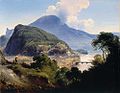 Salzburger Ansicht mit dem Kapuzinerberg, 1844