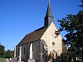 La Cochère. The Church of Saint-Sauveur