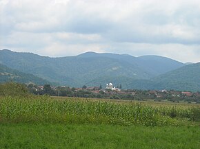 Vedere panoramică asupra satului