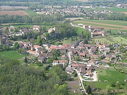 Skyline of Hières-sur-Amby