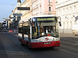 Ikarus E91 v Praze