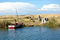 Uru Indijanci s plovećih otoka na jezeru Titicaca