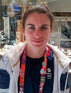 Karen Carney vid OS i London 2012.