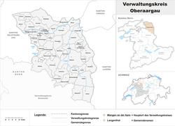 Location of Oberaargau District