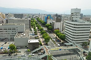 CBD of Kōfu City（2014）