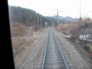 파일:Korail Yeongdong Line Movie From Nahanjeong to Heungjeon.ogv