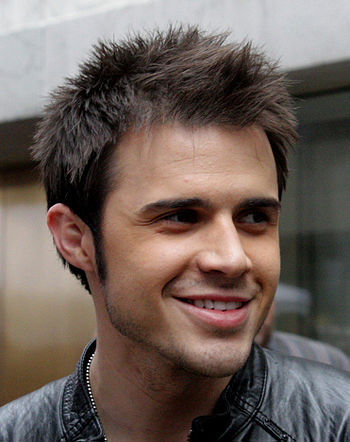 Kris Allen in New York City, before his appear...