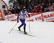 Kristina Šmigun-Vähi, Doppelolympiasiegerin 2006, Silber 2010 im Skilanglauf