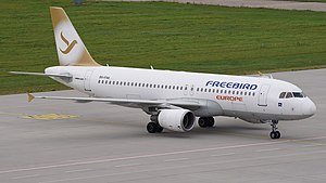 Airbus A320-200 der Freebird Airlines Europe