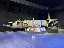 Remains of XF-90A 46-0688 at the National Museum of the United States Air Force. Lockheed XF-90A-LO (5-18-2023).jpg