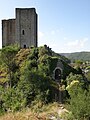 Tour de l'ancien château de Luzech.