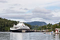 MF «Bergensfjord» på Halhjem Fergekai 02