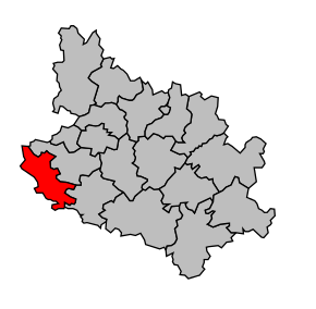 Cantonul Mauzé-sur-le-Mignon în cadrul arondismentului