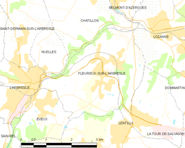 Fleurieux-sur-l'Arbresle - Localizazion