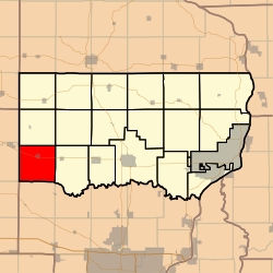 Location in Clinton County