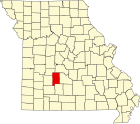 达拉斯县在密苏里州的位置