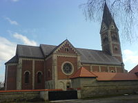 Pfarrkirche Mariä Himmelfahrt auf der Nordseite