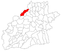 Micăsasa – Mappa