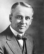 Robert A. Millikan, who is best known for measuring the charge on the electron, won the Nobel Prize in Physics in 1923. Millikan.jpg