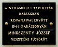 Mindszenty József Pesti Barnabás utca 25.