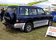 United Kingdom-market Mitsubishi Shogun.